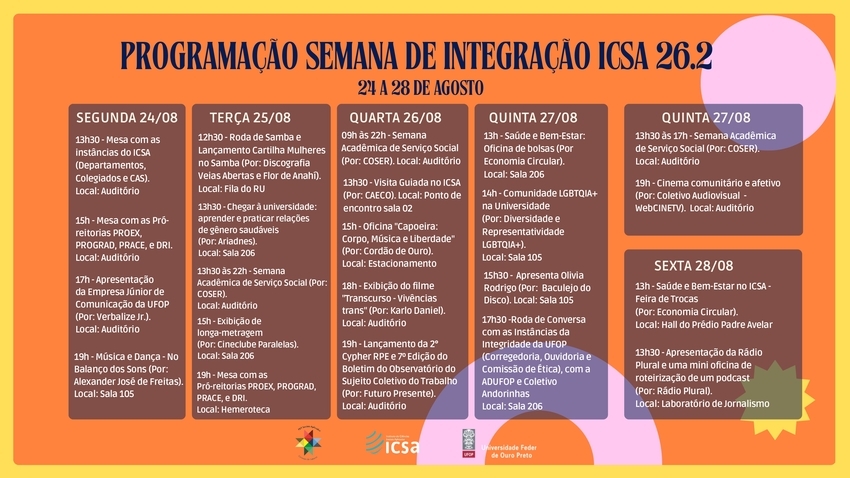 semana de integração