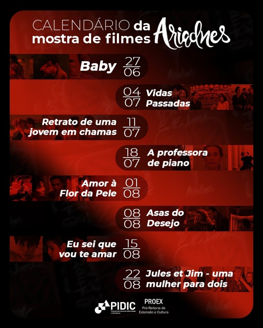 Mostra cinematográfica "O Amor é Filme"